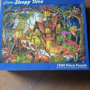 Vermont Christmas Company Sleepy Time Puzzle 1000pc